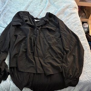 Elegant Black Women's Top